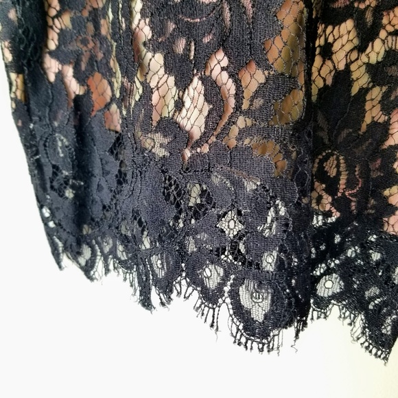 Nanette Lepore Lace Sleeveless Vintage Dress - Picture 7 of 8